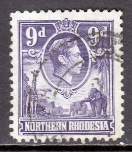 Northern Rhodesia - Scott #39 - Used - SCV $8.50