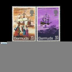 BERMUDA 1971 - Scott# 280-3 Voyage-Ships Set of 4 NH