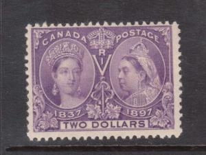 Canada #62 Mint With Nice Offset From Another #62