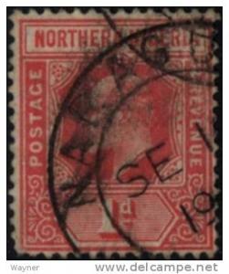 Northern Nigeria 1910 Scott 29 wmk multiple crn and CA used