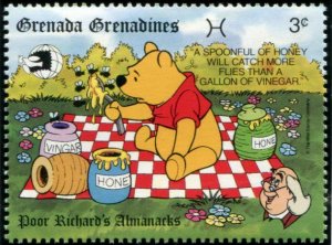 1098-1103 Grenada Grenadines Disney World Stamp Expo 89, MNH set of 6