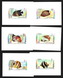 Ras al-Khai | UAE Fish DELUXE PROOF Sheets VF-NH-