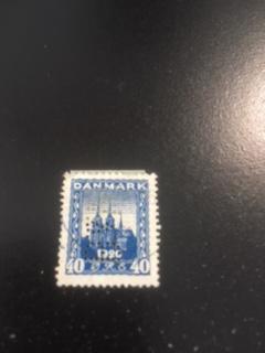 Denmark sc 160 uhr perfin B+M
