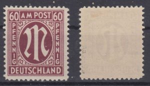 Germany 1945 Sc#3N18 Mi#33 aA mh signed BPP (AB1248)