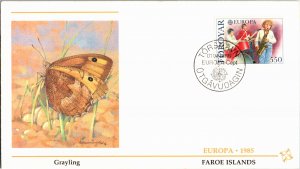 Europa, Butterflies, Worldwide First Day Cover, French Polynesia