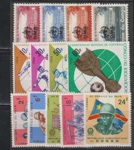 Congo, Democratic SC 574-586 Mint Never Hinged