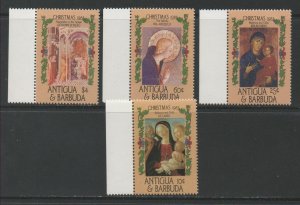Thematic Stamps Others - ANTIGUA 1985 XMAS 4v 985/8 mint