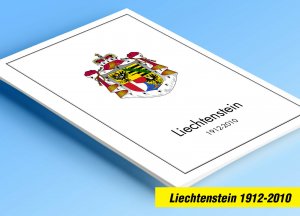 COLOR PRINTED LIECHTENSTEIN 1912-2010 STAMP ALBUM PAGES (166 illustrated pages)