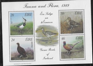 Ireland #758a Fauna & Flora Miniature sheet of 4 (MNH) CV$8.00