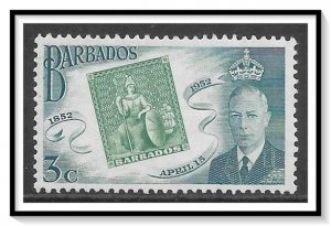 Barbados #230 Centenary Of Postage Stamps NG