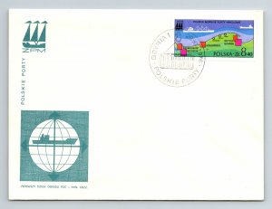 Poland 1976 FDC - Polish Ports - F13217