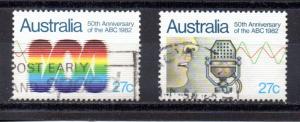 Australia 830-831 used