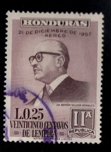 Honduras  Scott C307 Used  airmail stamp