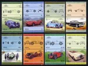 NEVIS - 1985 - Cars, Series 3 - Perf 16v Set - Mint Never Hinged