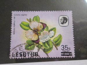 Lesotho #566 used  2021 SCV = $17.50