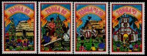 Tonga 855-8 MNH Christmas Traditions, Food, Music