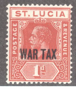 St. Lucia, Scott #MR2, Unused, Hinged