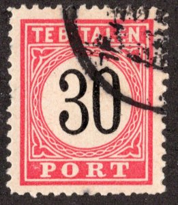 Netherlands Indies Scott J13 Used.
