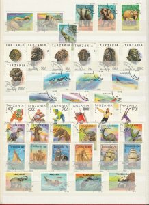 TANZANIA Stamps / Used / Thematic / Topical Lot 17587-