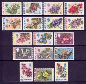 Bermuda - Scott #255-271 - MNH - See description - SCV $53