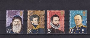 SA17b Great Britain 1972 British Polar Explorers used stamps