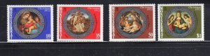 MONTSERRAT #282-285 1972 CHRISTMAS MINT VF NH O.G aa