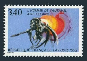 France 2296,MNH.Michel 2905. Tautavel Man,1992.