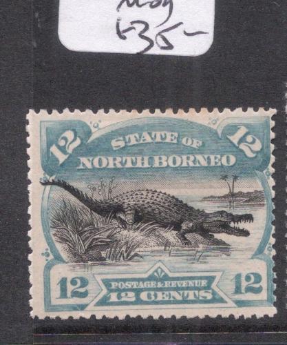 North Borneo SG 75 MOG (7dnn)