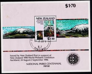 New Zealand. 1987 Miniature Sheet. S.G.MS1432 Fine Used