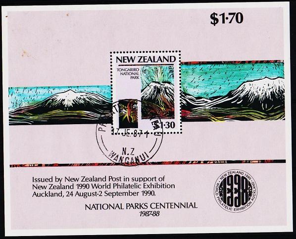 New Zealand. 1987 Miniature Sheet. S.G.MS1432 Fine Used