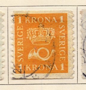 Sweden 1920-25 Early Issue Fine Used 1Kr. 257218