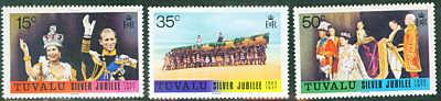 TUVALU Scott 43-5 MNH** 1977 complete set CV$7.50