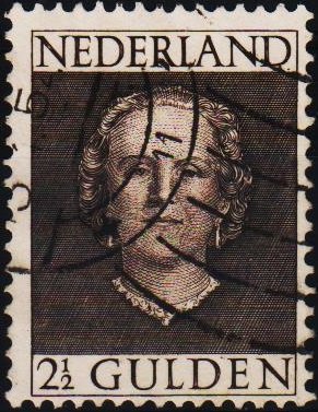 Netherlands. 1949 2 1/2g S.G.699 Fine Used