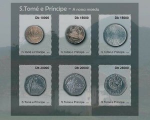 S. TOME & PRINCIPE 2010 - Currency of Sao Tome & Principe 6v. Philatelic stamp.