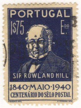 Portugal #602 used Rowland Hill