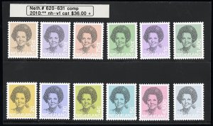 Netherlands Stamps # 620-31 MNH VF Scott Value $36.00