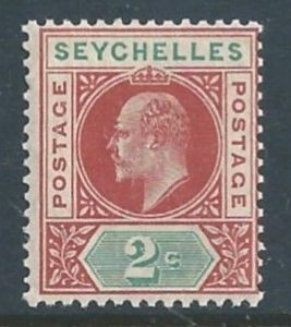 Seychelles #38 NH 2c King Edward VII - Wmk. 2