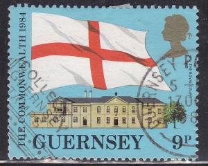 Guernsey 279  Links with the Commonwealth 1984