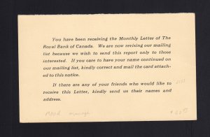 CANADA: WEBB #P30d 1c Admiral USED Message Half