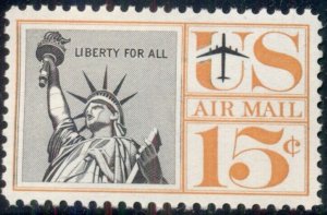 #C58 15¢ STATUE OF LIBERTY AIRMAIL,  LOT 400 MINT STAMPS SPICE YOUR MAILINGS!