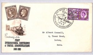 GB *POSTAL CONFERENCE* FDC 1963 DOVER PACKET SERVICE First Day Cover ZE218