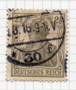 Germany 1916 Early Issue Fine Used 2.5pf. 101302