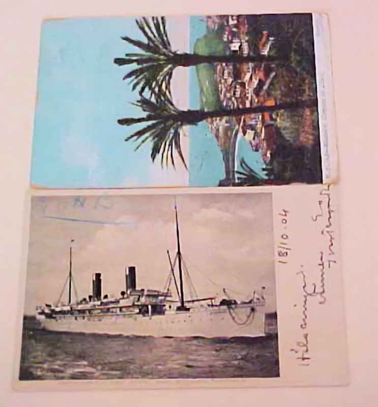 CAPE OF GOOD  OCEAN POST OCT 1904 TO SWEDEN also APRIL 1908 B/S DURBAN