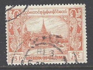 Burma Sc # 146 used (BBC)