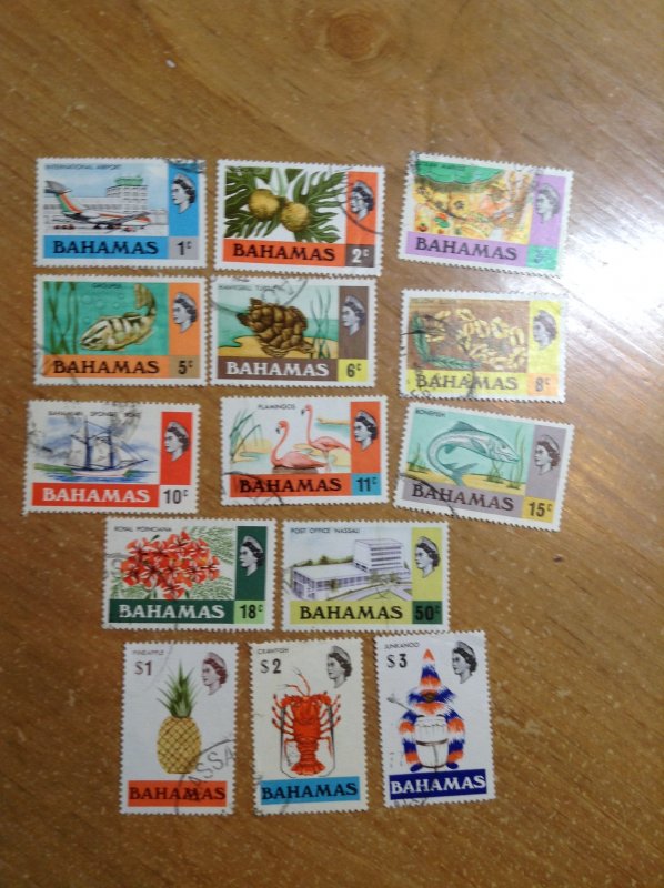 Bahamas  # 313-15/17-18/20-22/24-25/29-30  Used