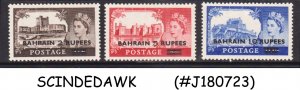 BAHRAIN - 1955 QEII SG#94-96 - 3V - MINT LH