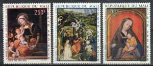 Mali Stamp C85-C87  - Paintings