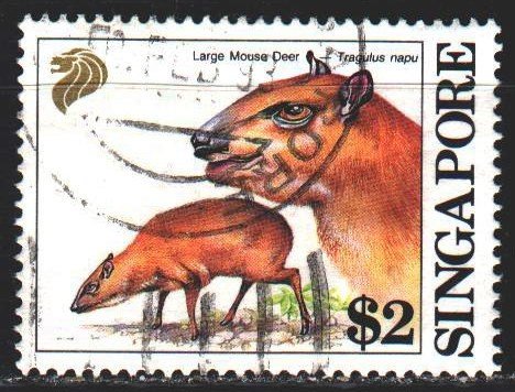 Singapore. 1993. 679 from the series. Deer fauna. USED.