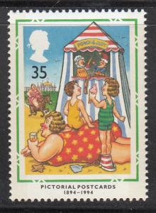 Great Britain 1994 MNH Scott #1556 35p Punch and Judy Show - Postcards