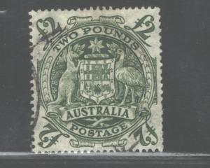 AUSTRALIA 1949-1950 ARMS of AUSTRALIA  #218-221 USED